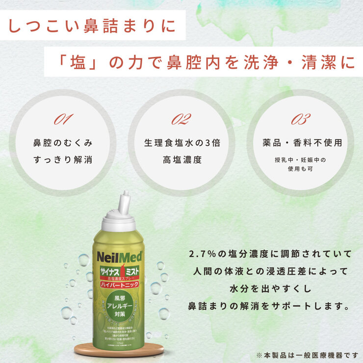 Neilmed サイナスミスト ハイパートニック 125ml