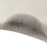 Mon Chateau フェイクファーラグ 60 x 177cm グレーソリッド