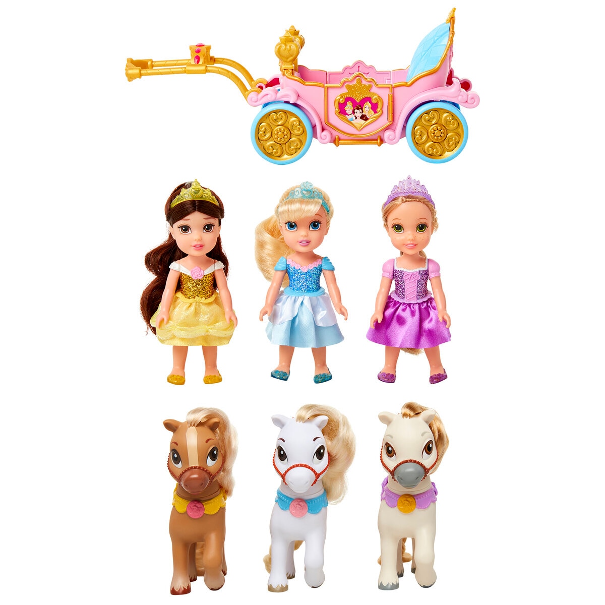 ディズニープリンセス ミニドールと馬車セット | Costco Japan