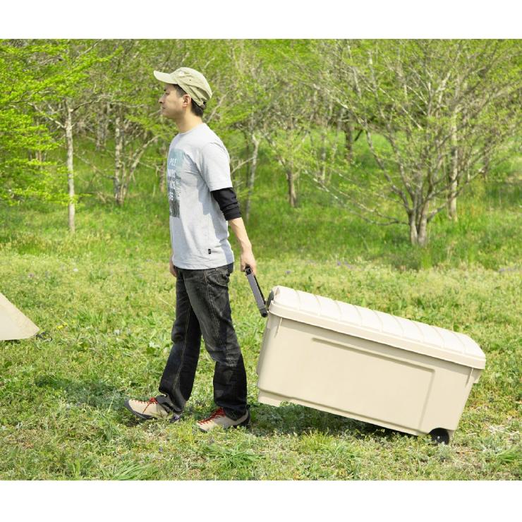 アイリスオーヤマ OD BOX アウトドアボックス 160L 3個セット ODB-1000 ベージュ