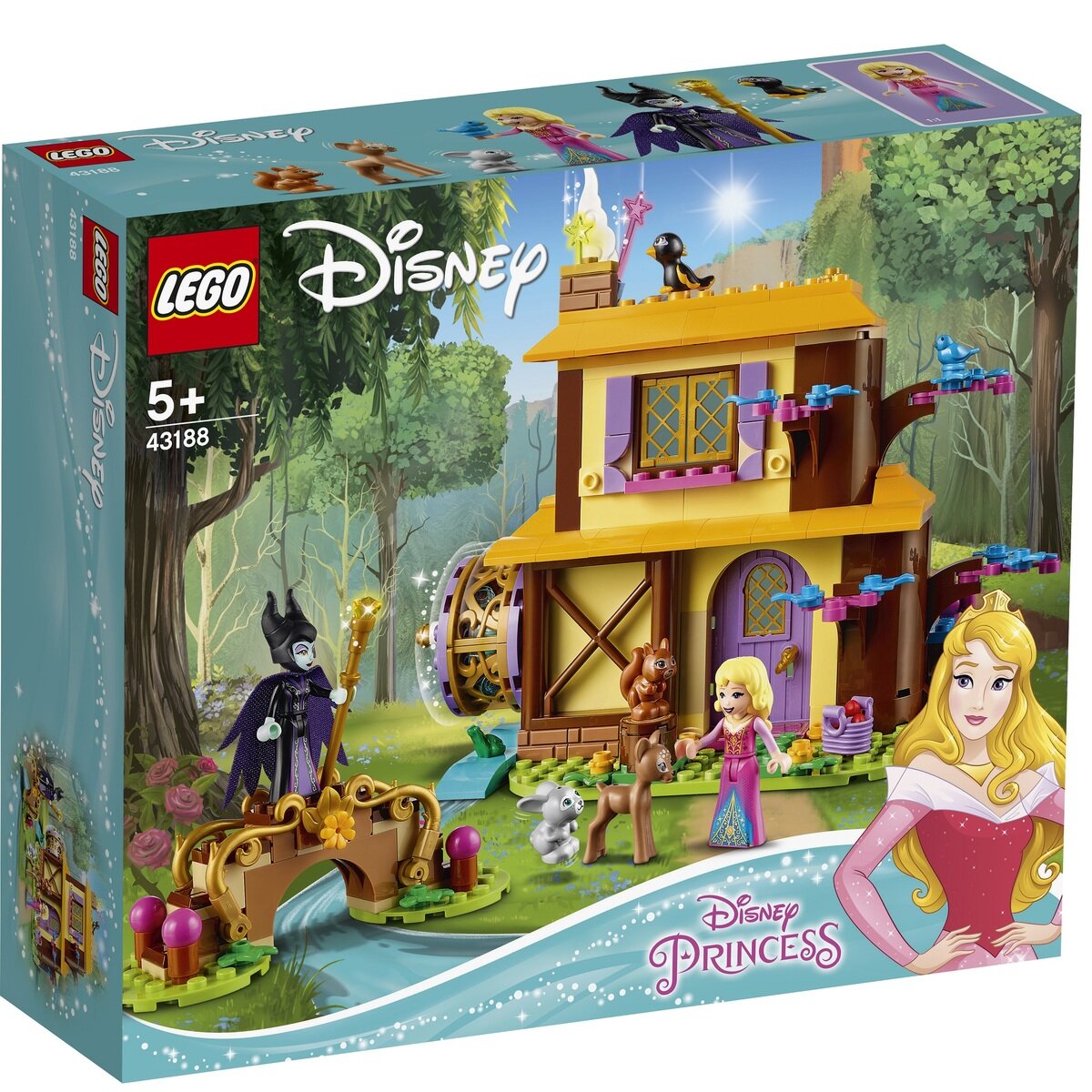 レゴ ディズニー オーロラ姫の森のコテージ