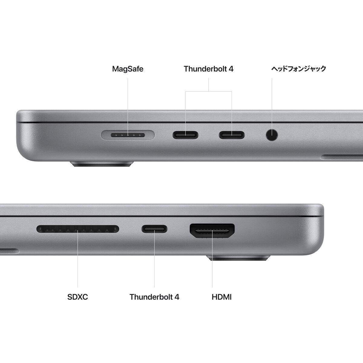 MacBook Pro 16インチ 第2世代 12コアCPU&19コアGPU/M2 Proチップ/16GBメモリ/512GB SSD/スペースグレイ