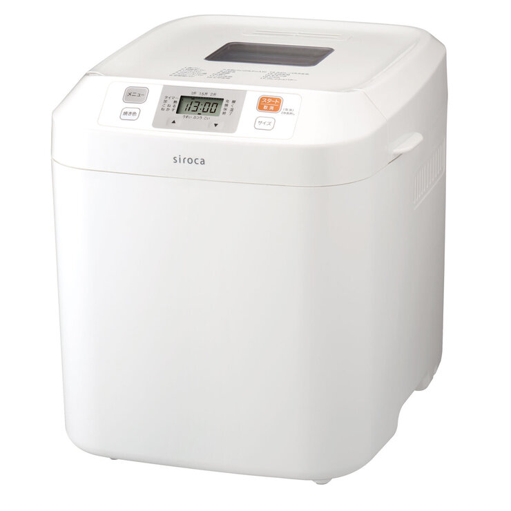 一度のみ使用✨シロカ　ホームベーカリー おいしさの最高点を更新】シロカ、シリーズ初の厚釜パンケースを採用し