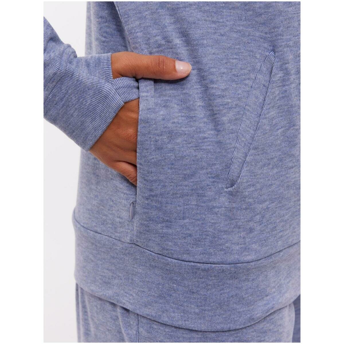 ベンチ レディース パーカー ネイビー ヘザー XL