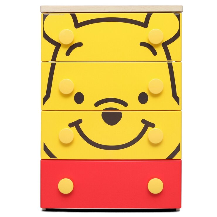 アイリスオーヤマ キャラクターチェスト プーさん フェイス アイリスオーヤマ キャラクターチェスト プーさん フェイス