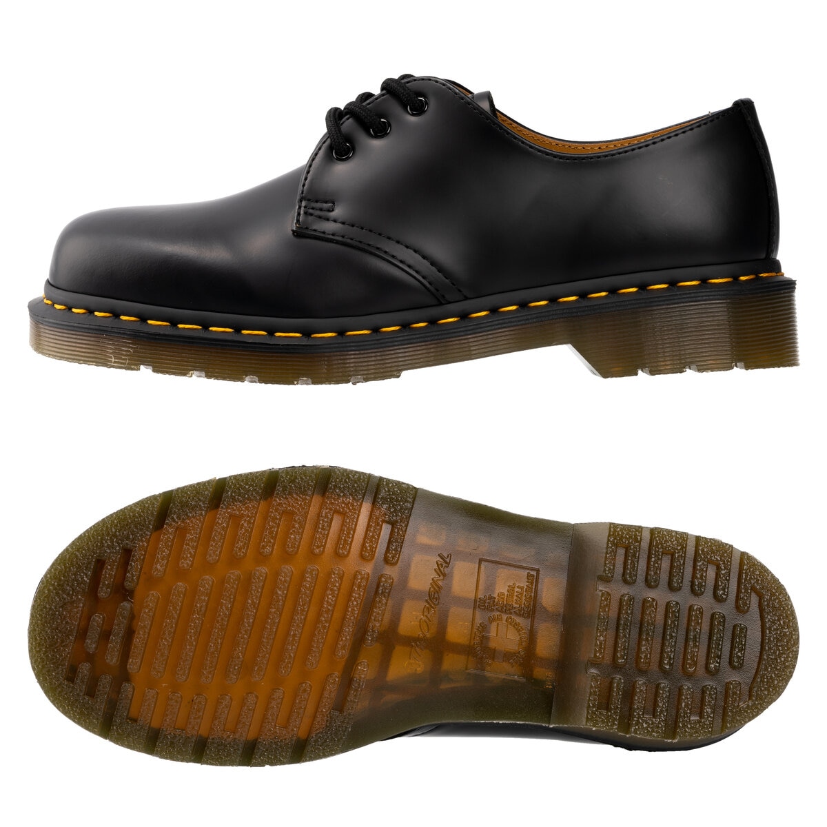 ドクターマーチン メンズ 1461 3 ホール シューズ ブラック 25.0 cm