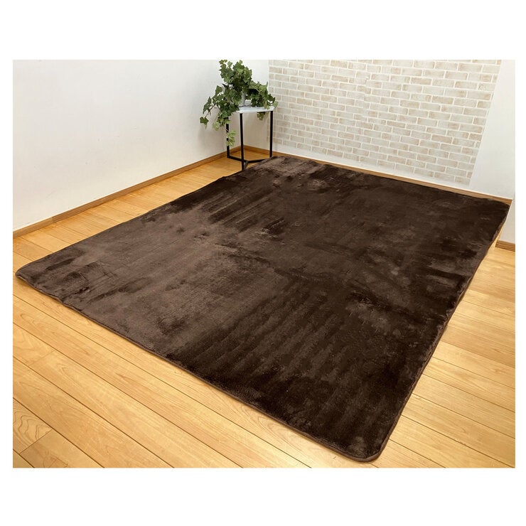 極厚フランネルラグ すべり止め付き 180cm x 230cm 極厚フランネルラグ すべり止め付き 180cm x 230cm