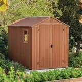 ケター ダーウィン 6 x 8 フィート (1.9 x 2.4m) 屋外物置