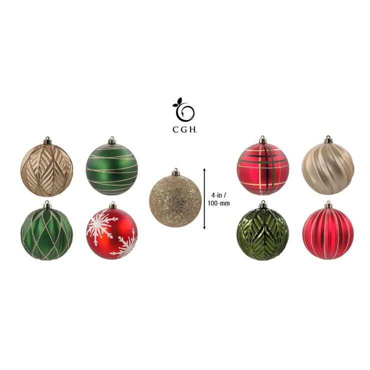 100mm オーナメント 18個セット