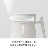 レコルト ダブルウォール ガラスケトル 0.8L ペールブルーRDG-1(BL)