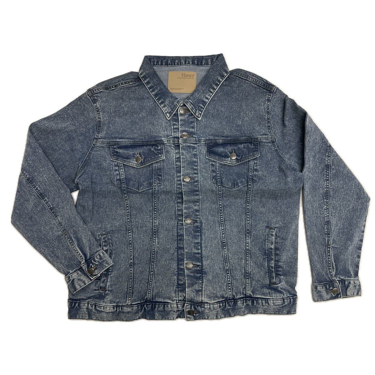 ヘインズ BIG SIZE ストレッチデニム Gジャン