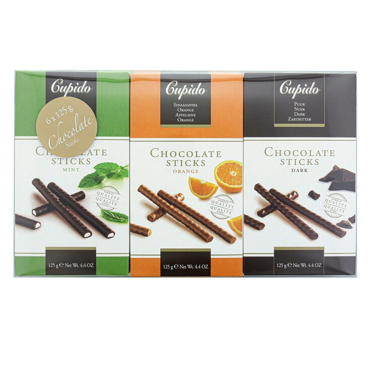 ハムレット クピド チョコレートスティック 125g x 6個 ハムレット クピド チョコレートスティック 125g x 6個
