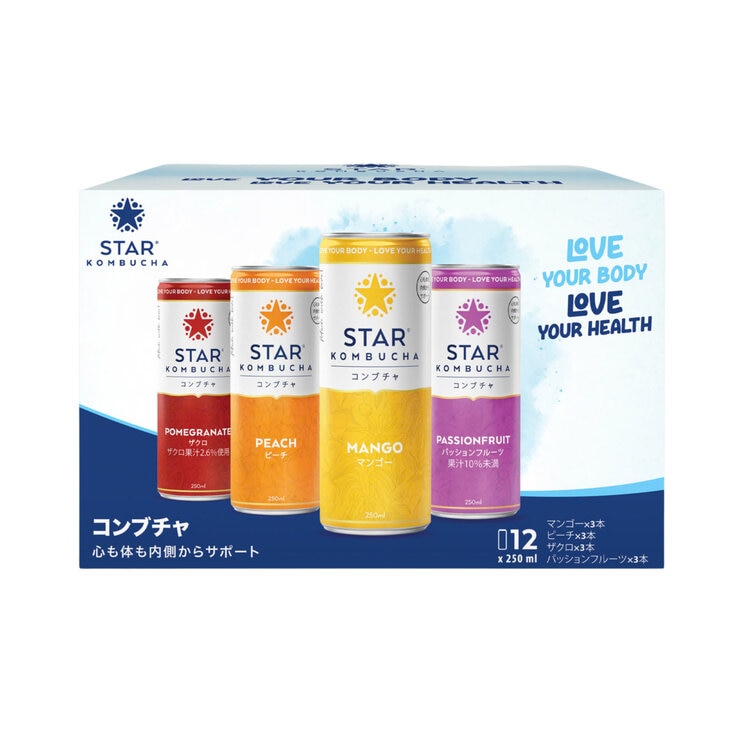 Starコンブチャ 250 ml x 12本 Starコンブチャ 250 ml x 12本