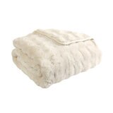 HOUSE & HOME 大判ひざ掛け 152cm x 177cm カノーリクリーム