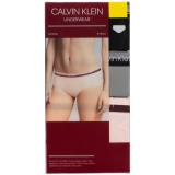 カルバンクライン レディース ショーツ 3枚入 ブラック/グレー/ピンク M