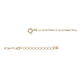 18K イエローゴールド 0.02カラット ダイヤモンド&合成エメラルド ブレスレット