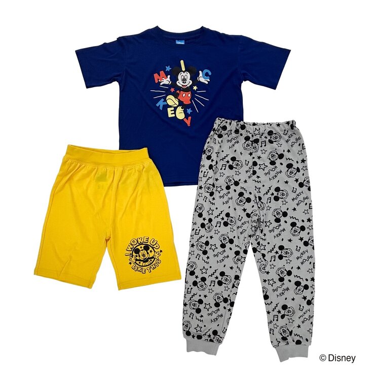 ディズニー/キッズ パジャマ 3点セット
