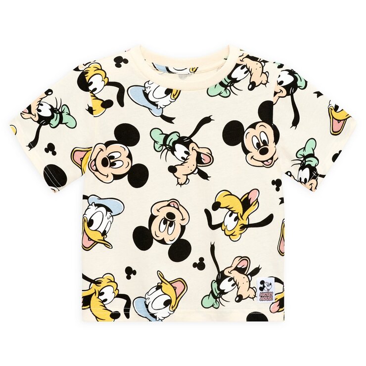 キャラクター キッズ 半袖 Tシャツ 4枚組 ミッキー 7