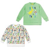 おさるのジョージ キッズ スウェットシャツ 2枚組 C 120cm