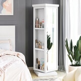 Tresanti 全身ミラー180度回転マルチ収納