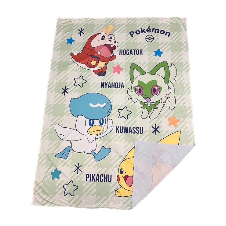 冷感キャラクターブランケット ポケモン グリーン