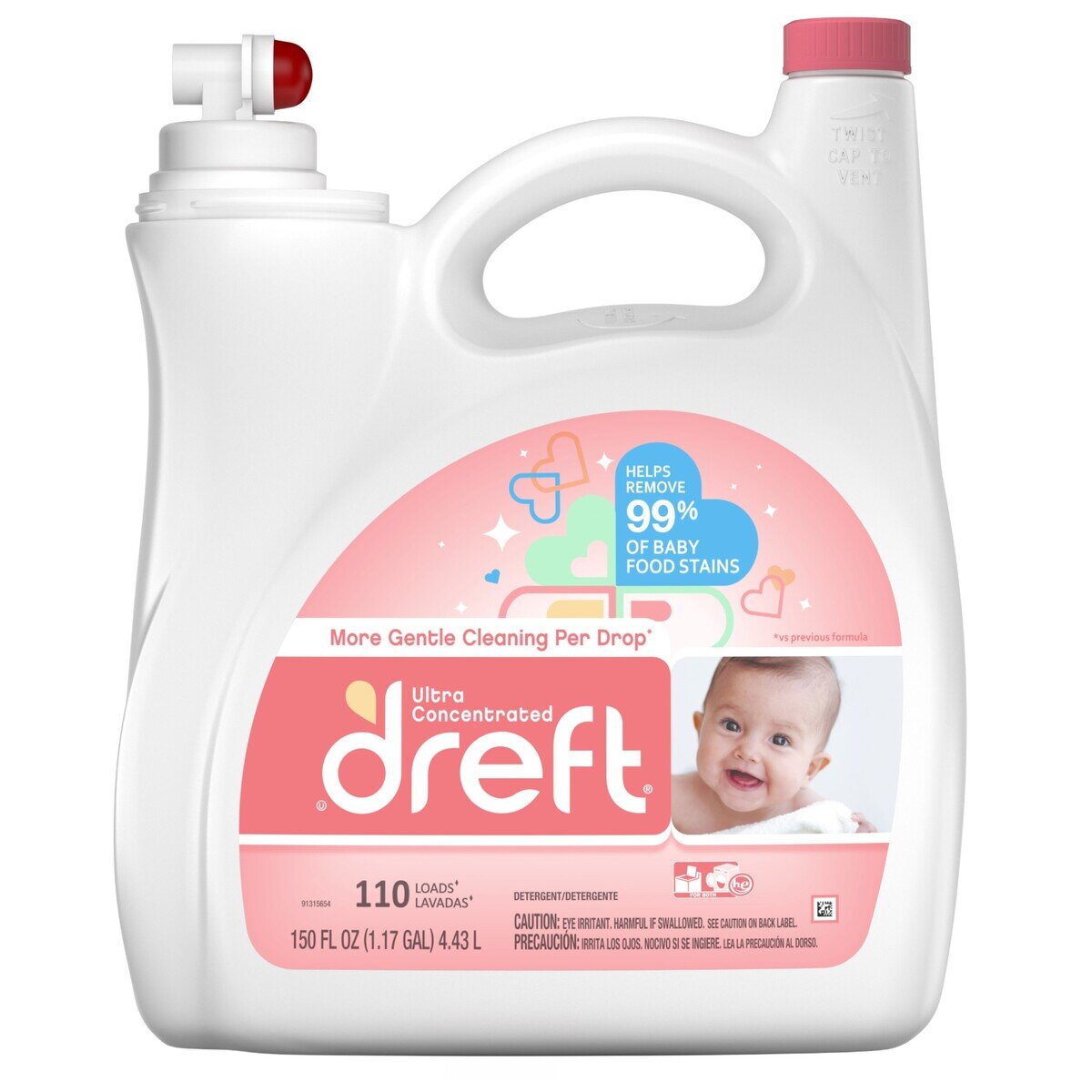 ドレフト 赤ちゃん衣料用 液体洗濯洗剤 4.43L