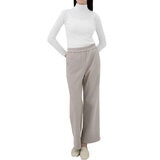 ボニスパックス レディース ワイドパンツ ベージュ M