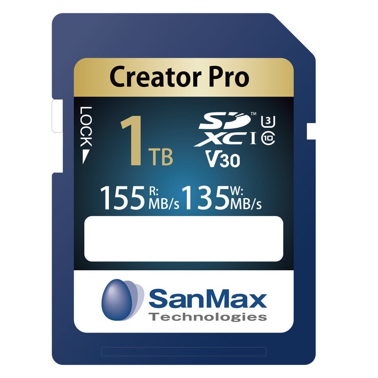 サンマックス SDXCカード 1TB Creator Pro サンマックス SDXCカード 1TB Creator Pro