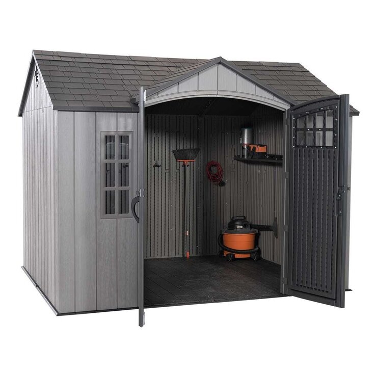 LIFETIME 10 X 8 フィート (3 x 2.4m) 屋外物置 LIFETIME 10 X 8 フィート (3 x 2.4m) 屋外物置