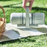 RHYTHM 防水ポータブルBluetooth スピーカー ライトグレー