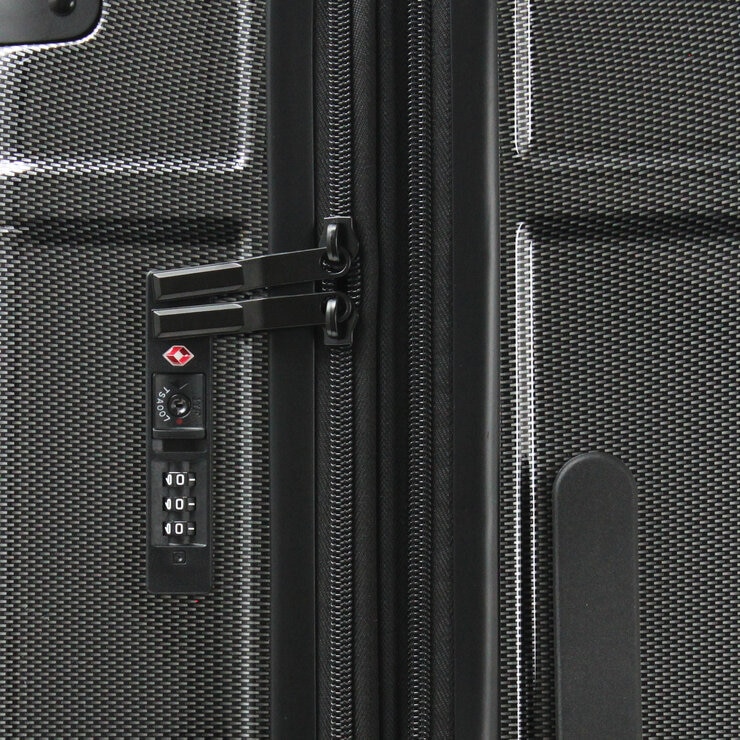 エース イグザクト カーボン柄スーツケース 機内持込みサイズ