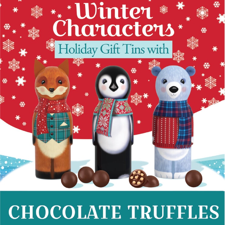 ミルクチョコトリュフ 缶入り 350g