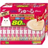 CIAO ちゅーる マグロ, トリササミ, バラエティー 80本 猫用 CIAO ちゅーる マグロ, トリササミ, バラエティー 80本 猫用