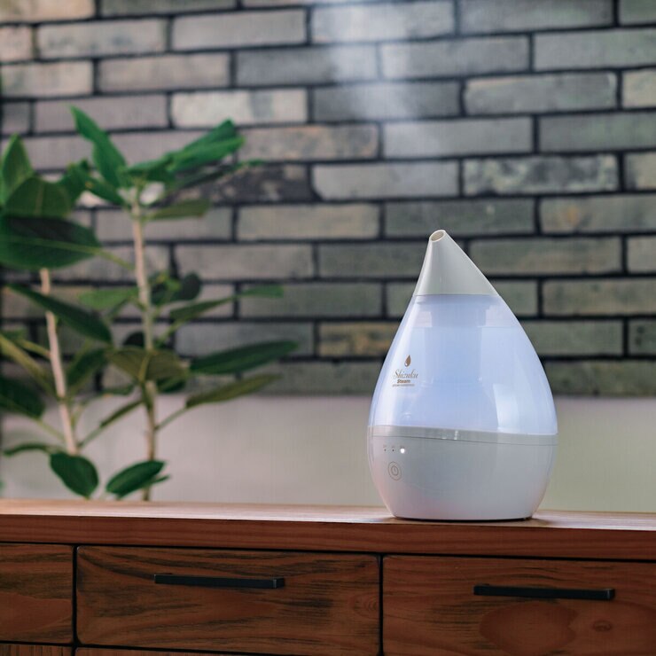 アピックスインターナショナル SHIZUKU スチームファン式アロマ加湿器