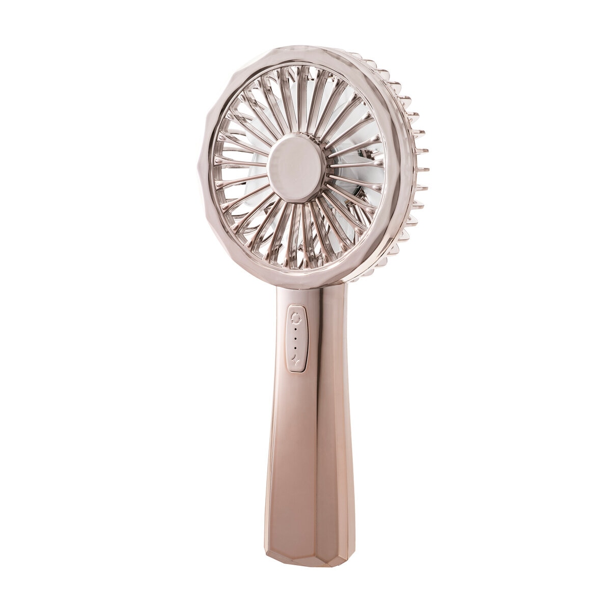 トフィー LED ハンディーファン FN19 ピンクゴールド