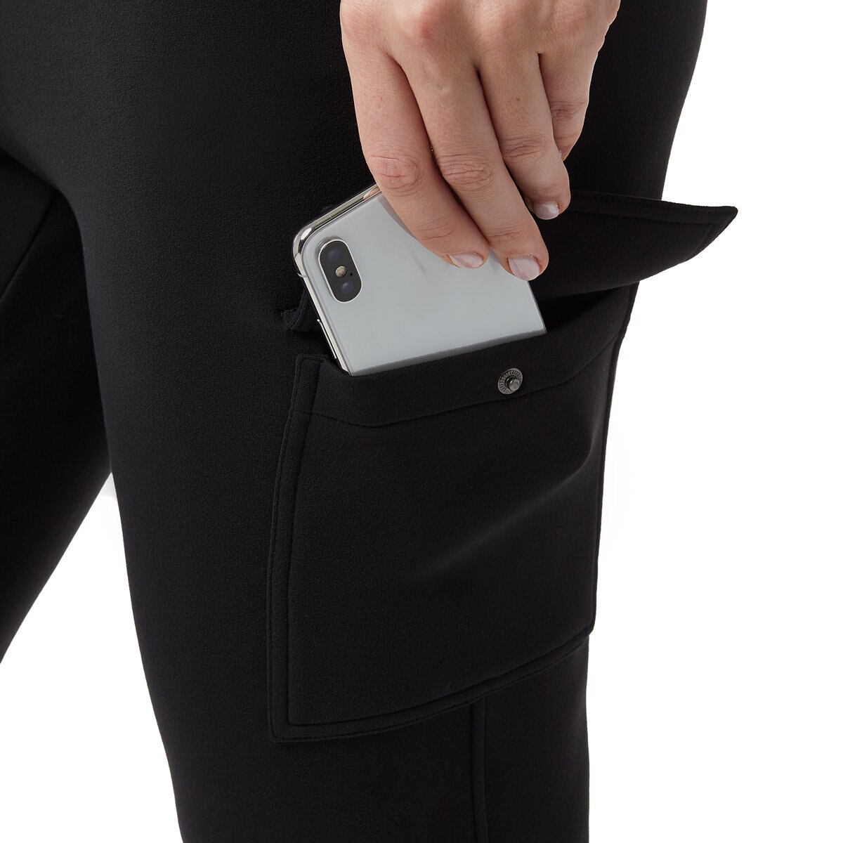 32 DEGREES レディース カーゴジョガー ブラック L