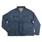 ヘインズ BIG SIZE ストレッチデニム Gジャン / ブルー / 5L