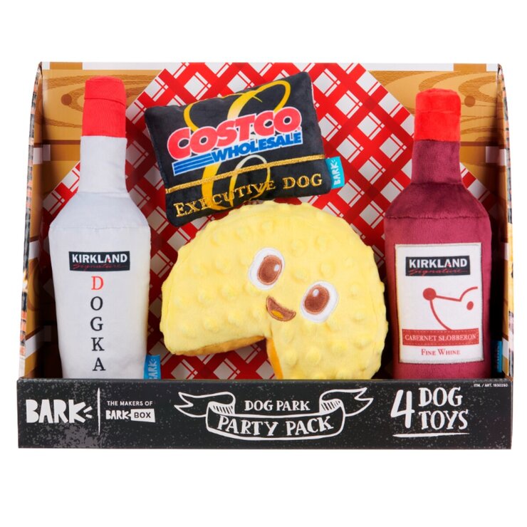バーク パーティー パック ペット用おもちゃ 4個 セット バーク パーティー パック ペット用おもちゃ 4個 セット
