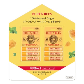 バーツビーズ　オリジナルリップクリーム　6本入り