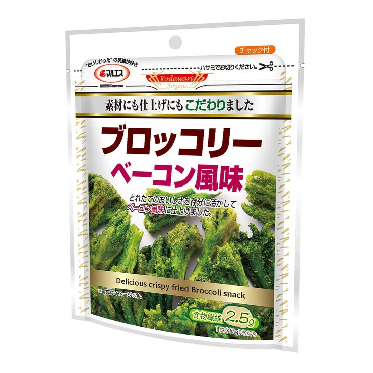 マルエス ブロッコリー ベーコン風味 スナック 27g x 5