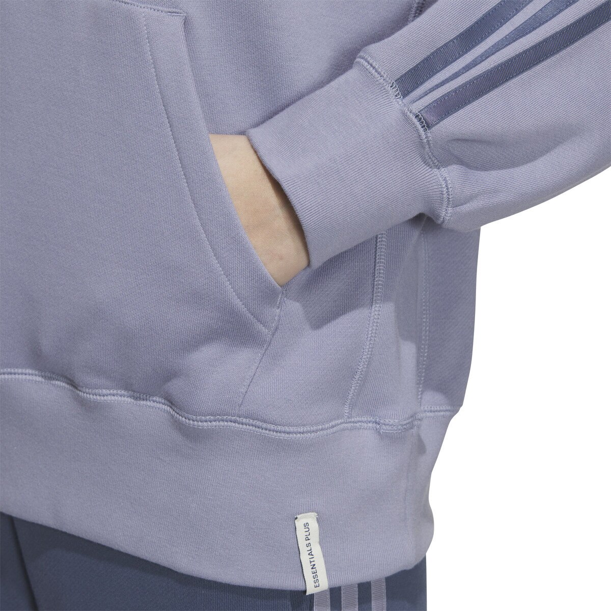 アディダス レディース プルオーバー フーディー シルバーバイオレット XL