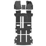 3Dフロアマット 三菱 デリカ D:5 専用 8人乗りモデル