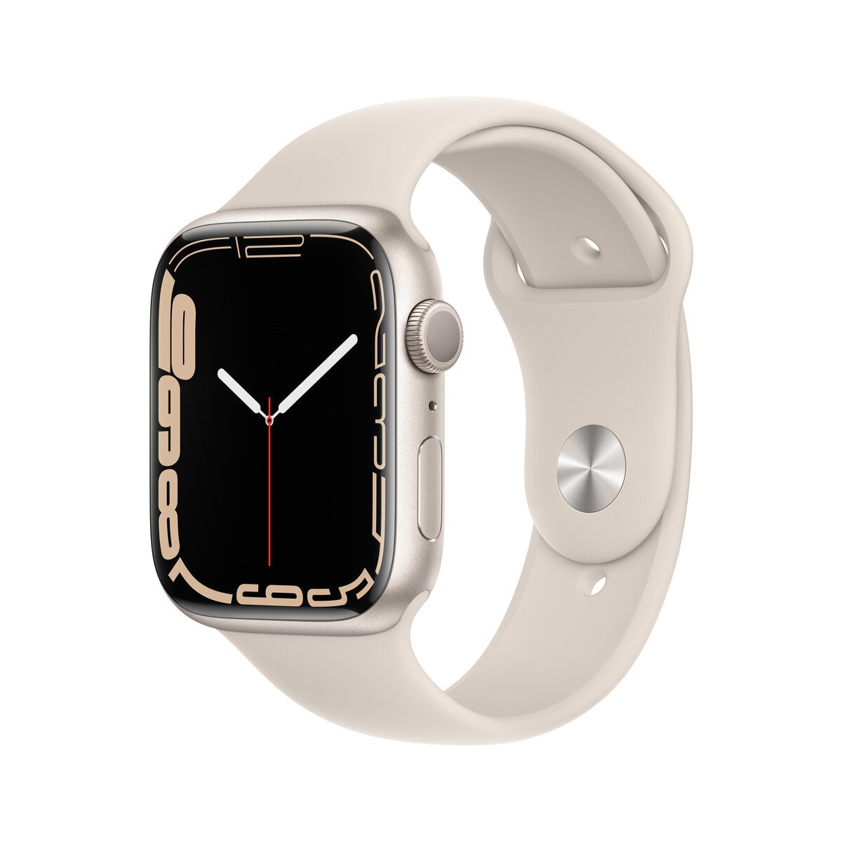 充電スタンド付 apple watch series8 45mm スターライト