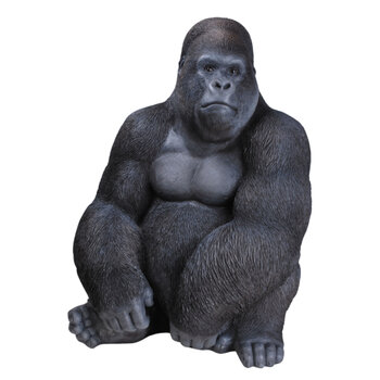 ウービア お座りゴリラの置物 特大 H13260