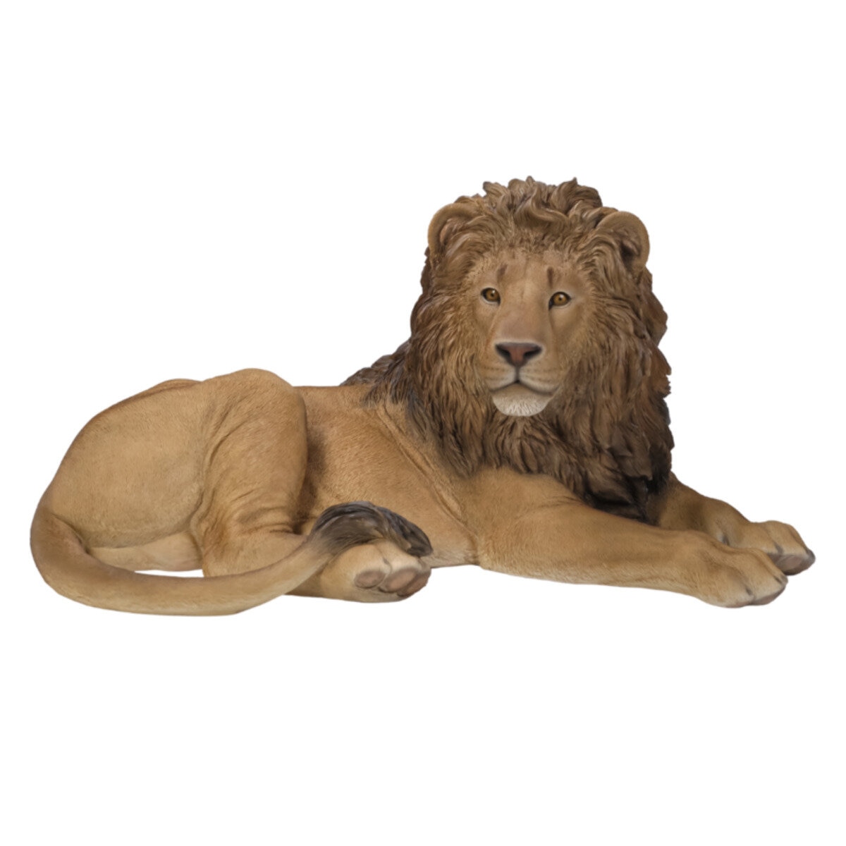 ウービア 横たわるライオンの置物 特大 H14097 ウービア 横たわるライオンの置物 特大 H14097
