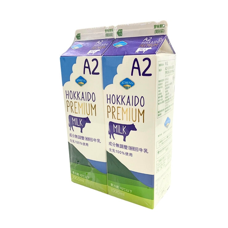 アテナ 北海道A2ミルク 1L×2本 アテナ 北海道A2ミルク 1L×2本