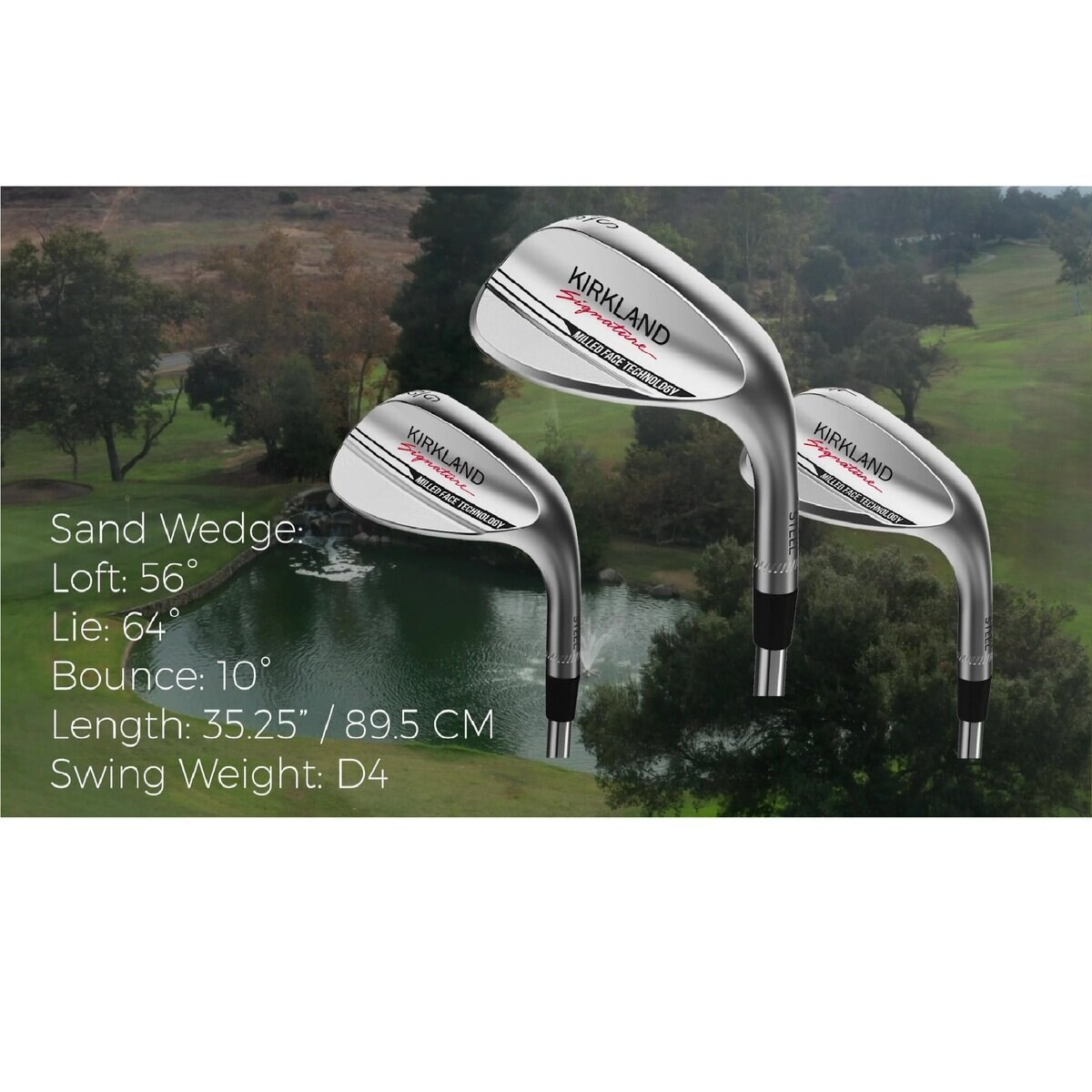 カークランドシグネチャー ゴルフ ウェッジ 3本セット | Costco Japan
