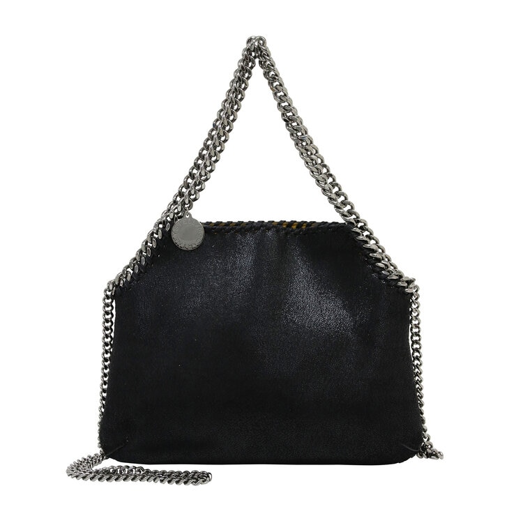 ステラマッカートニー ショルダーバッグ 黒 Stella Logo Shoulder Bag / ステラ ロゴ ショルダー バッグ