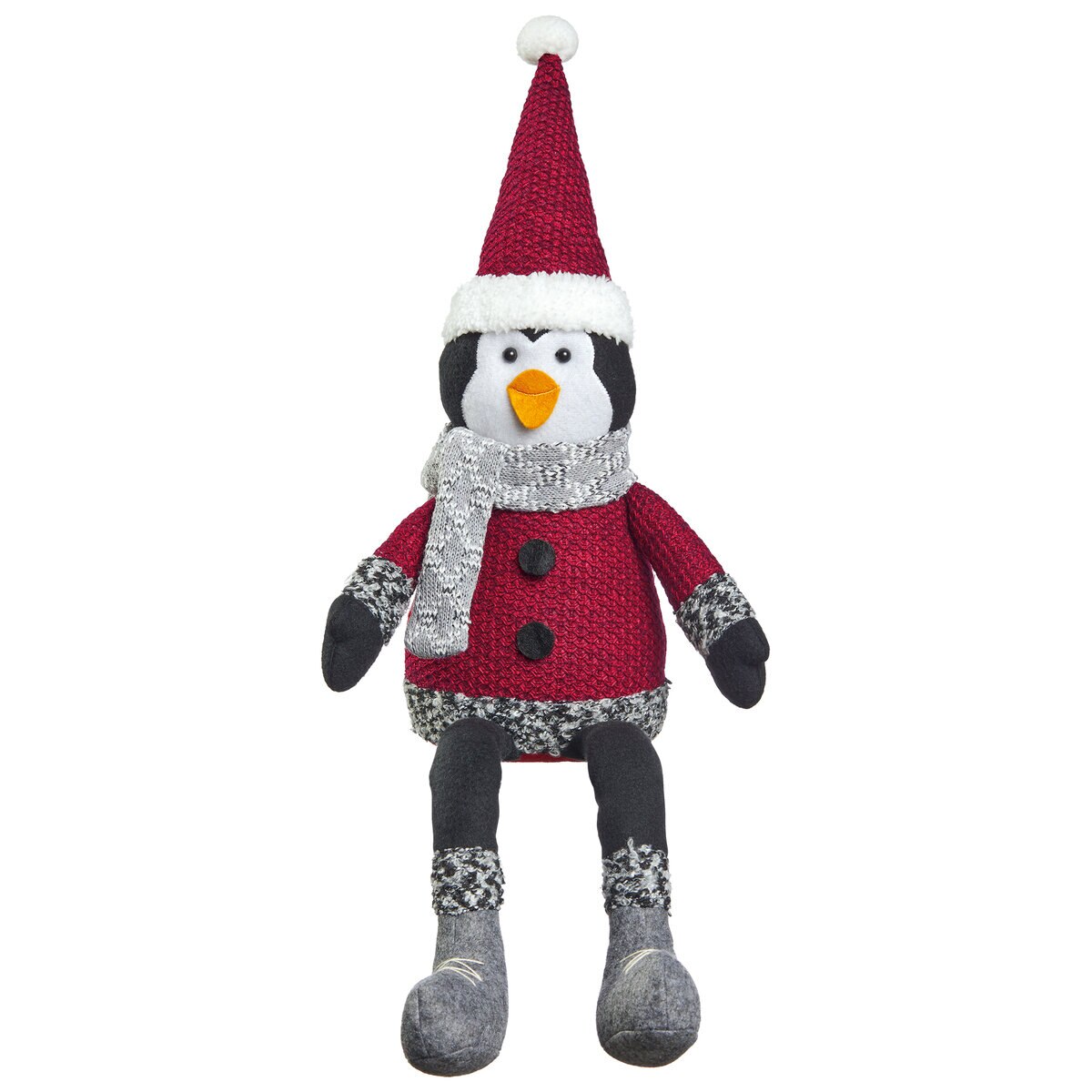クリスマス シェルフシッター ぬいぐるみ2個セット トナカイ & ペンギン