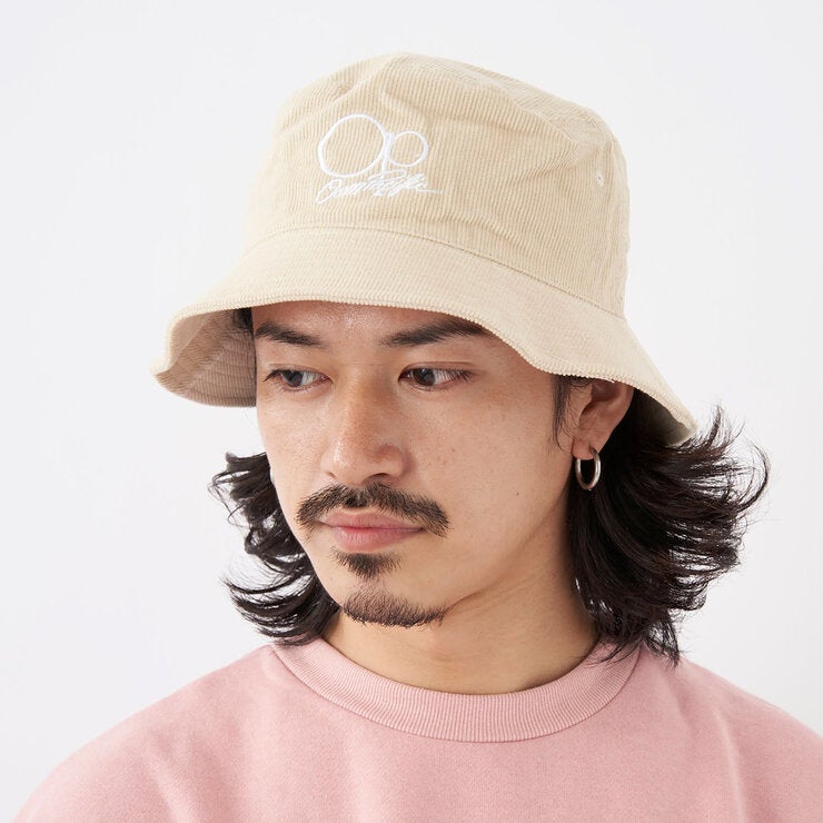 オーシャンパシフィック ロゴ コーデュロイ バケットハット オーシャンパシフィック ロゴ コーデュロイ バケットハット
